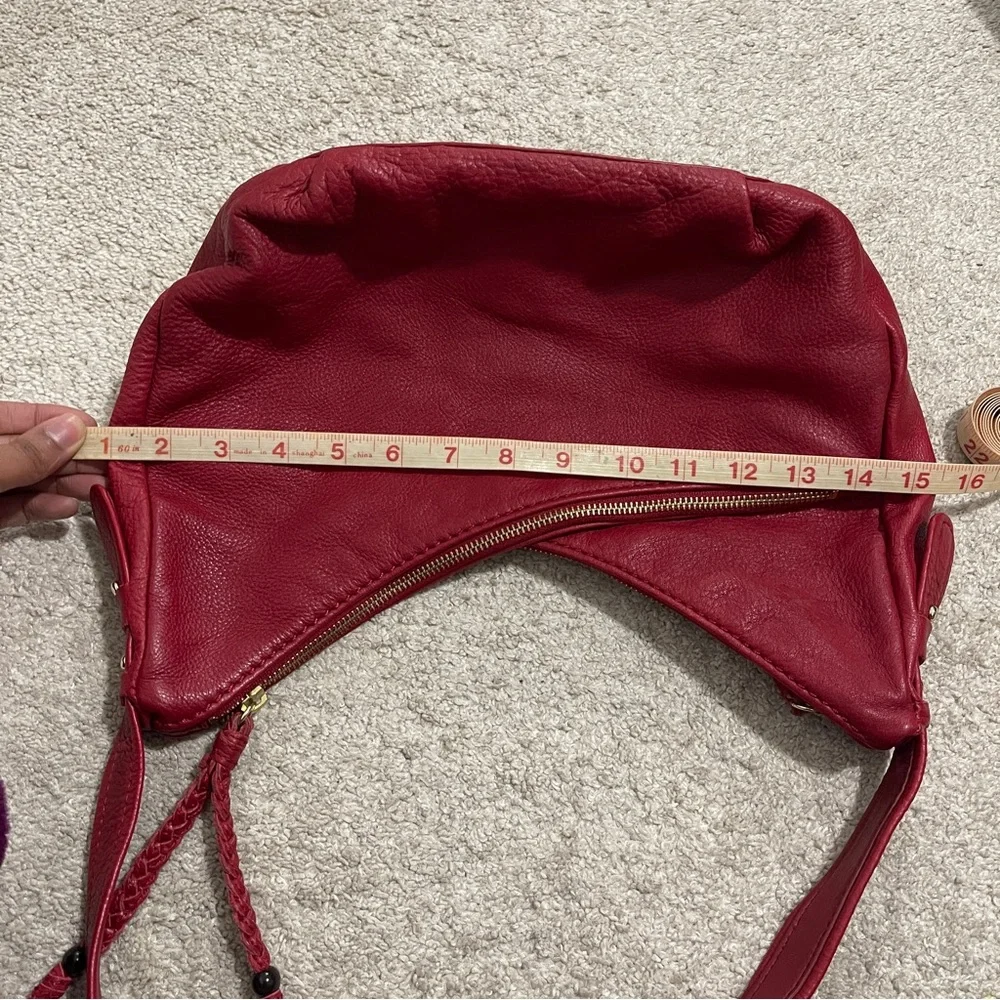 THE SAK | GORGEOUS BOHO RED GENUINE LEATHER PURSE β₯οΈ - Picture 2 of 7